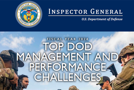 Top DoD Management and Performance Challenges