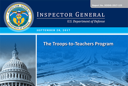 The Troops-to-Teachers Program
